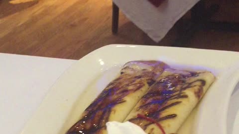 how to serve crepes