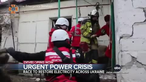 Ukraine faces power crisis as temperatures drop below freezing _ WNT