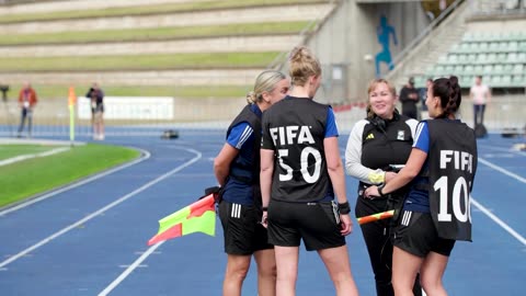Female referees aim to inspire at Women's World Cup