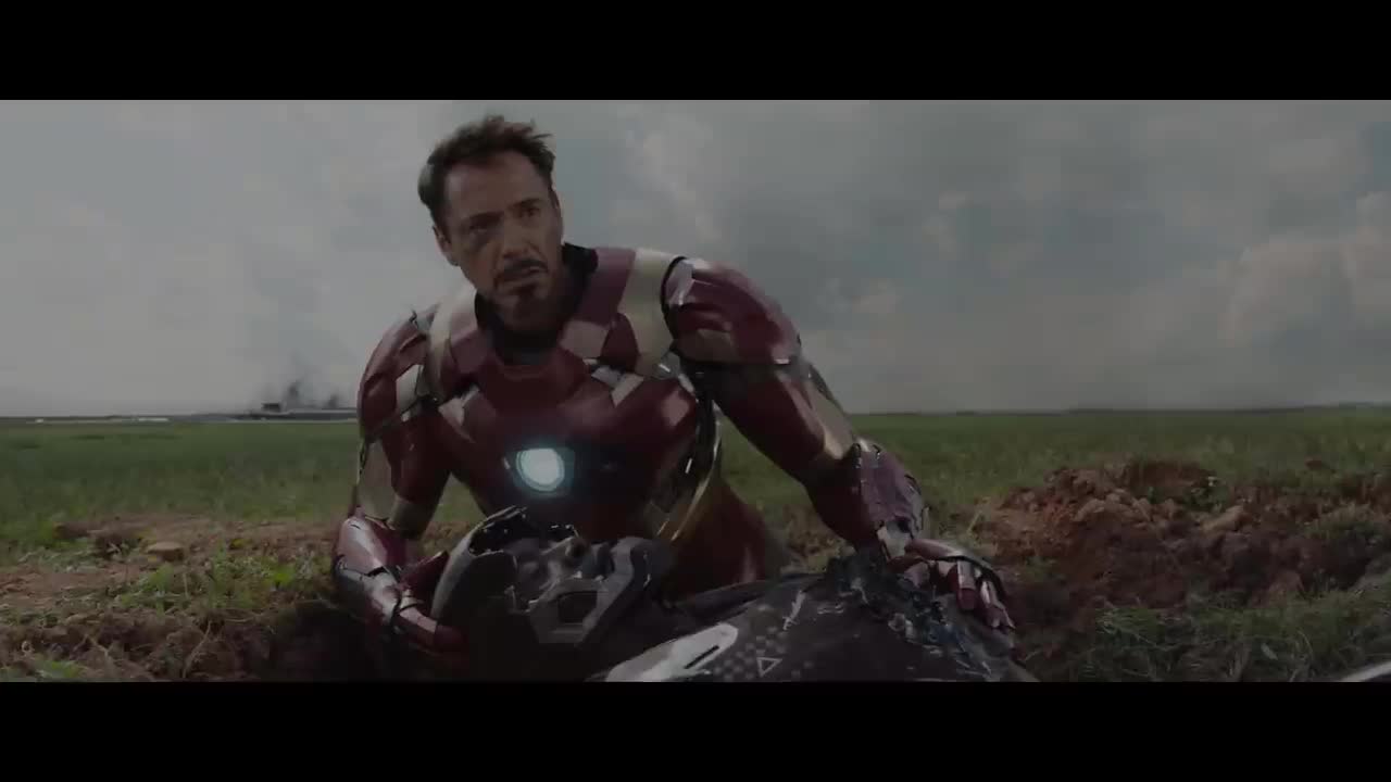 War Machine Falls Scene - Airport Battle - Captain America: Civil War - Movie CLIP HD