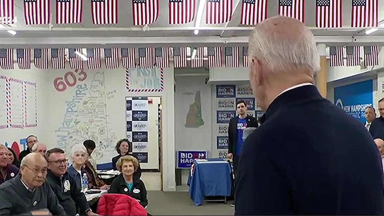 Biden Complains Press Doesn't Like Him 'A Lot More Than Trump' At Campaign Event