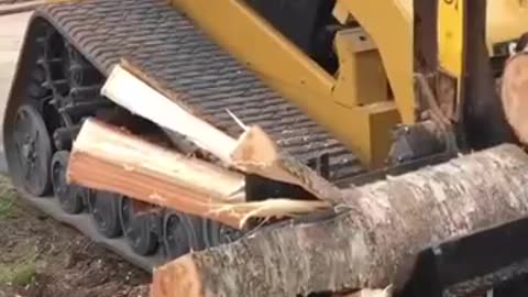 Skid Steer Mounted - Firewood Processor ##❗
