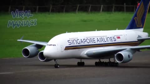 Top 10 Biggest / Largest RC Airplanes In The World [VIDEOS]