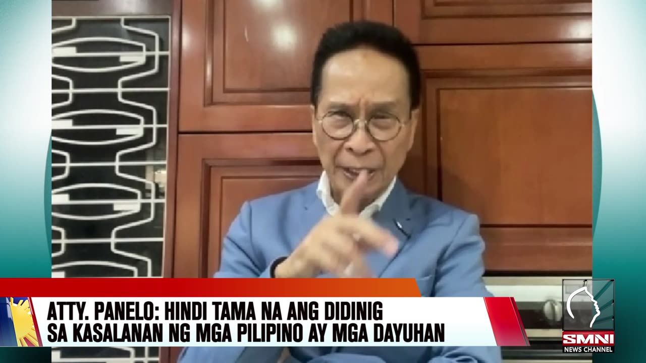 Atty.Panelo: Hindi tama na ang didinig sa kasalanan ng mga Pilipino ay mga dayuhan