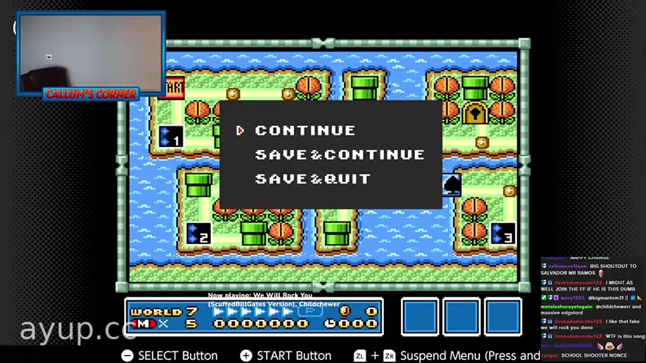 ayupcc - Callum's Corner - 06/03/23 - Mario Monday