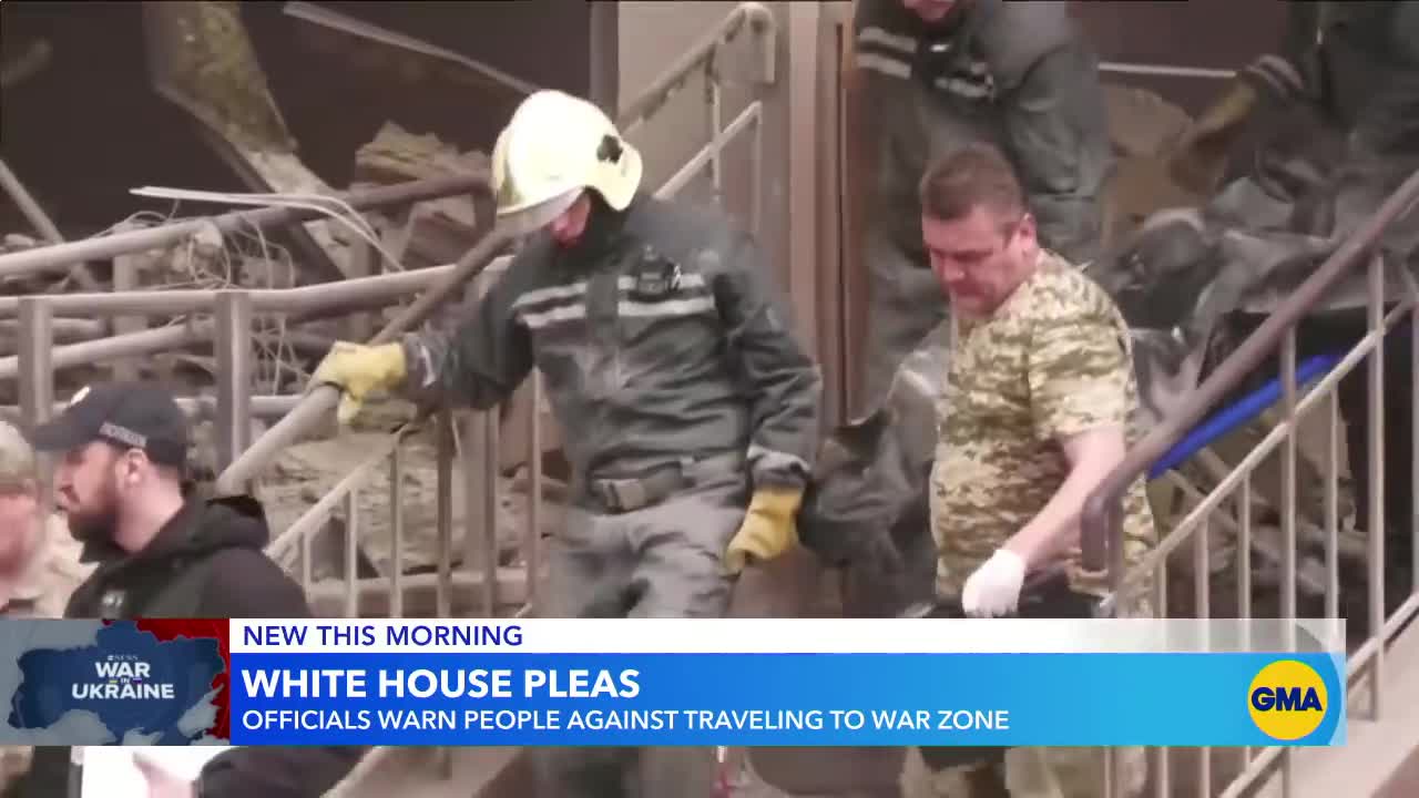 Russian forces launch new strikes in Ukraine GMA