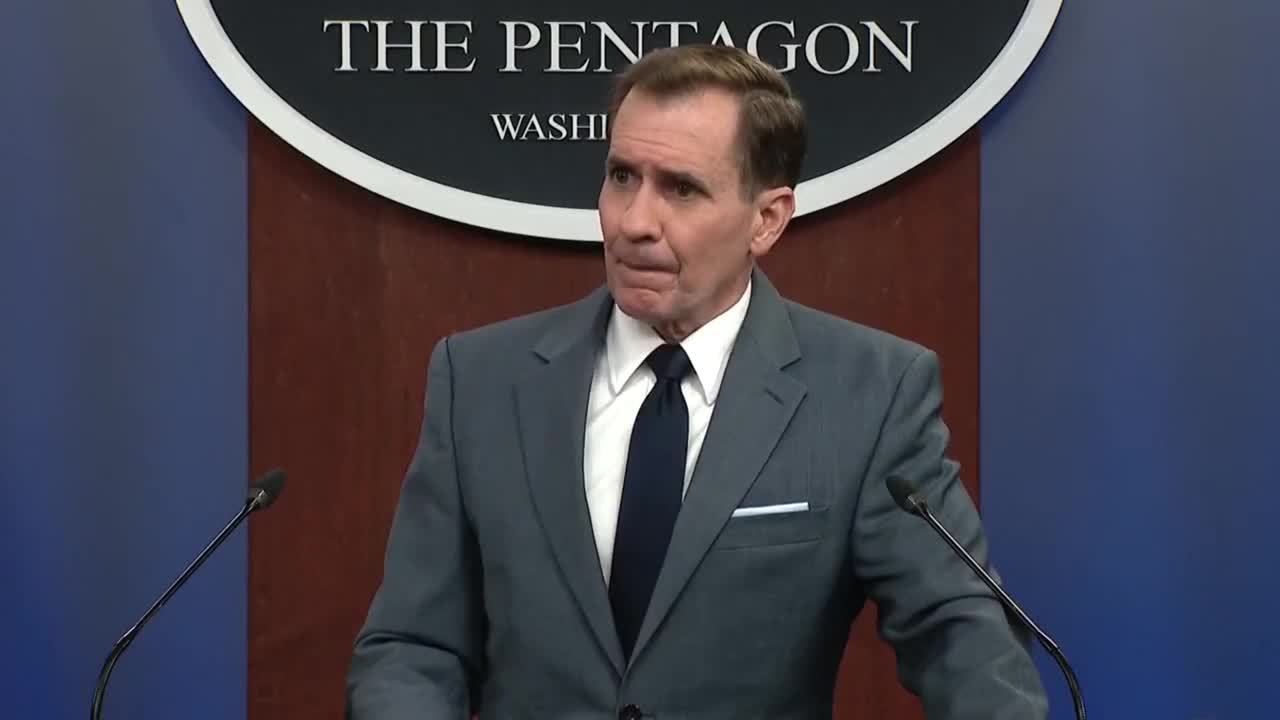 Press Secretary John Kirby says Russia’s invasion of Ukraine ‘won’t be bloodless