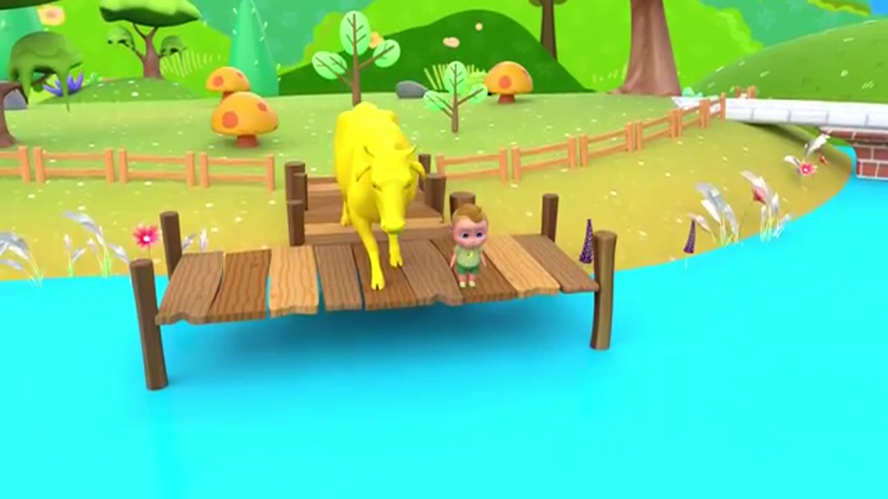 Cow cartoon kids cartoon