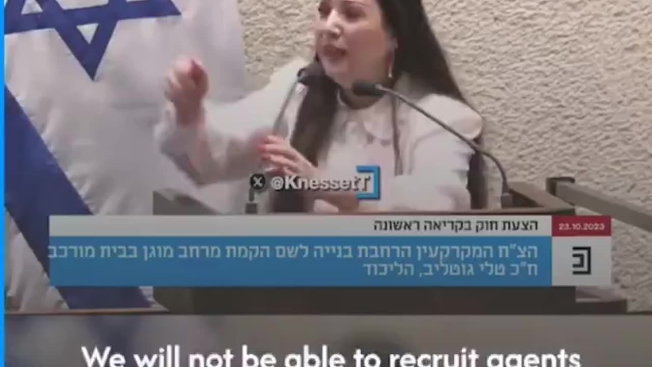 Member of Israeli Regime wants people in Gaza starving to death without food