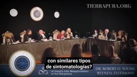 Dr Robert O Young Testimonio ITNJ International Tribunal Natural Justice Covid 19