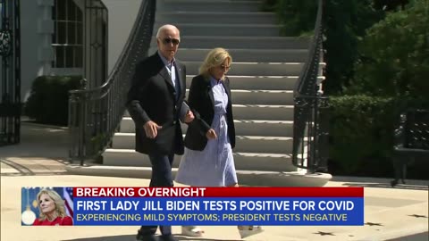 First lady Jill Biden tests positive for COVID