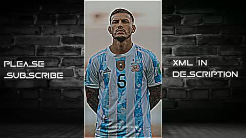 New Argentina Xml Video 🥀 #argentina #alightmotion #xml #xmlfile #presetff