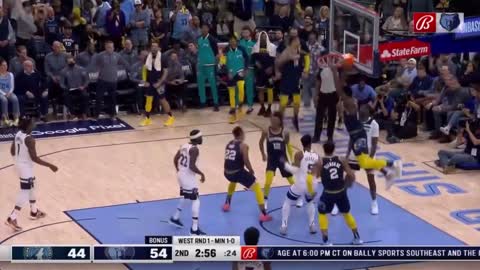 Jaren Jackson Ends Beasley Career With CRAZY Put-Back Dunk As Shocks Crowd !