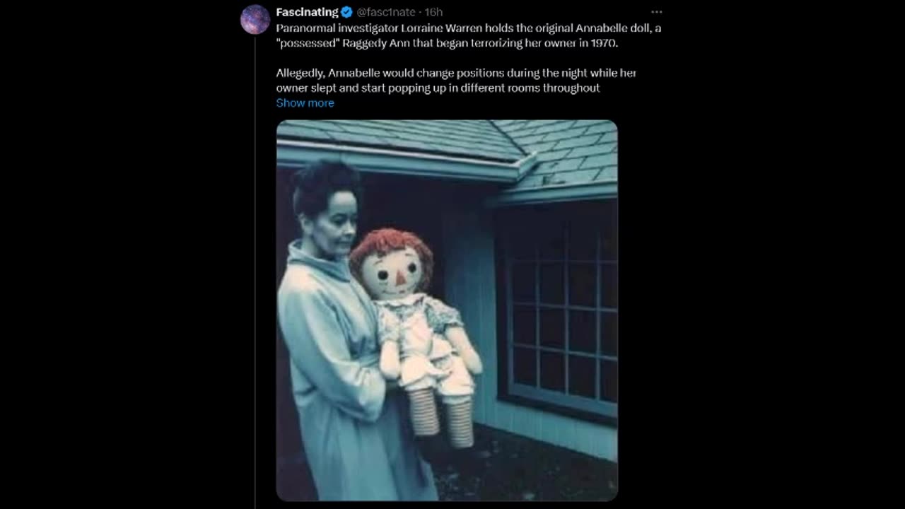 Fascinating - Annabelle Doll