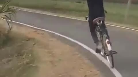 Village people cycling 🥰👍 world class cycling