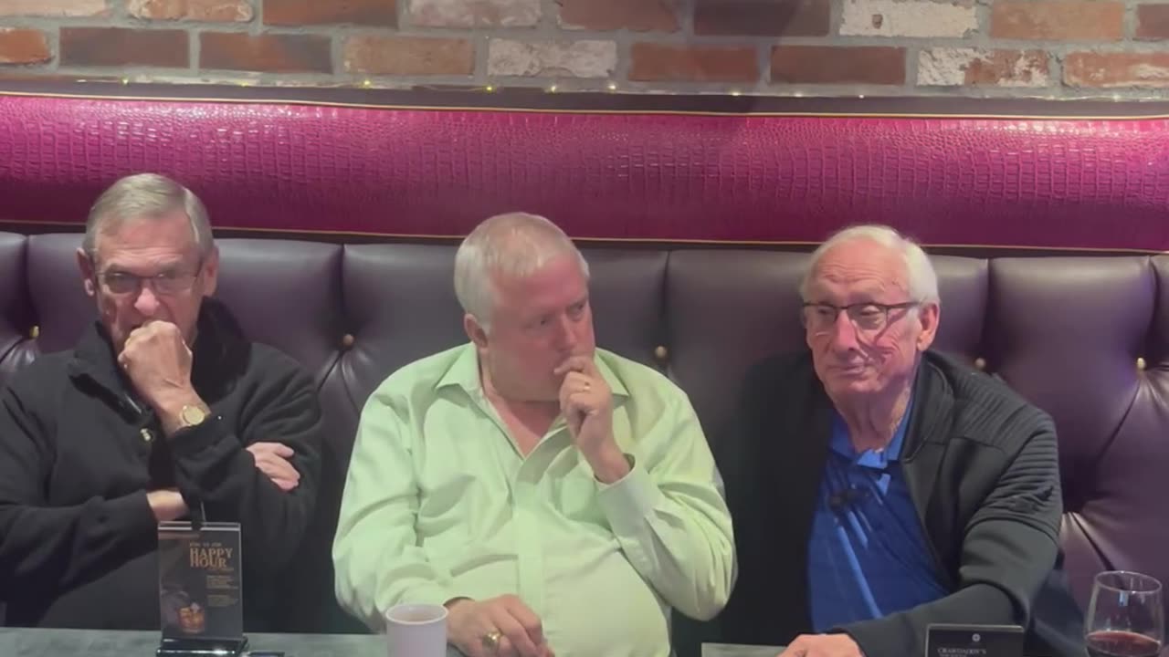 Stan Simpson and Jim Wolford visit with Keith