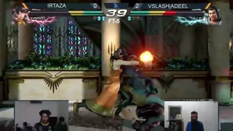 Tekken7 Vslash Hafiz Adeel (Lei) P1 Vs Irtaza shokat (Xiaoyu) P2