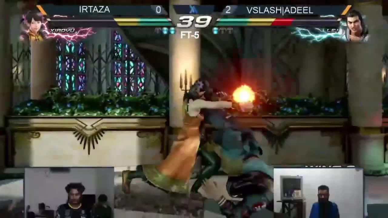 Tekken7 Vslash Hafiz Adeel (Lei) P1 Vs Irtaza shokat (Xiaoyu) P2