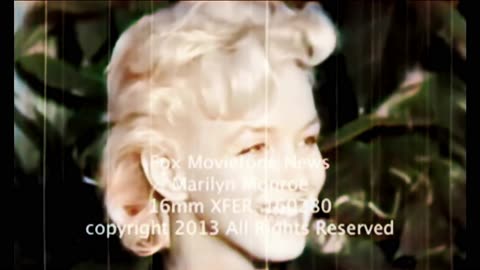 Marilyn Monroe Rare Footage And Interview On Arrival At Los Angeles Airport Feb 1956 remastered 4k