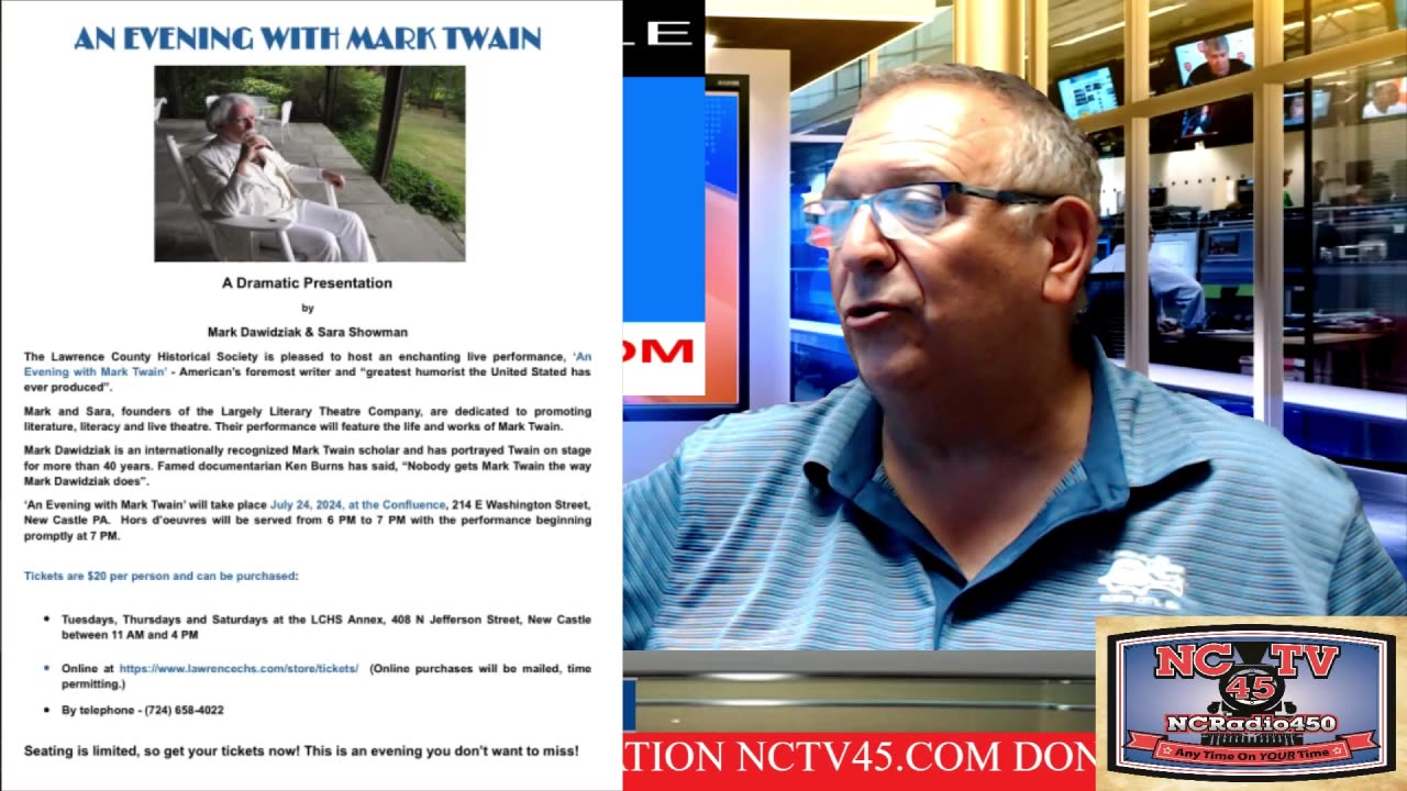 NCTV45 NEWSWATCH MORNING SUNDAY JULY 14 2024 WITH ANGELO PERROTTA