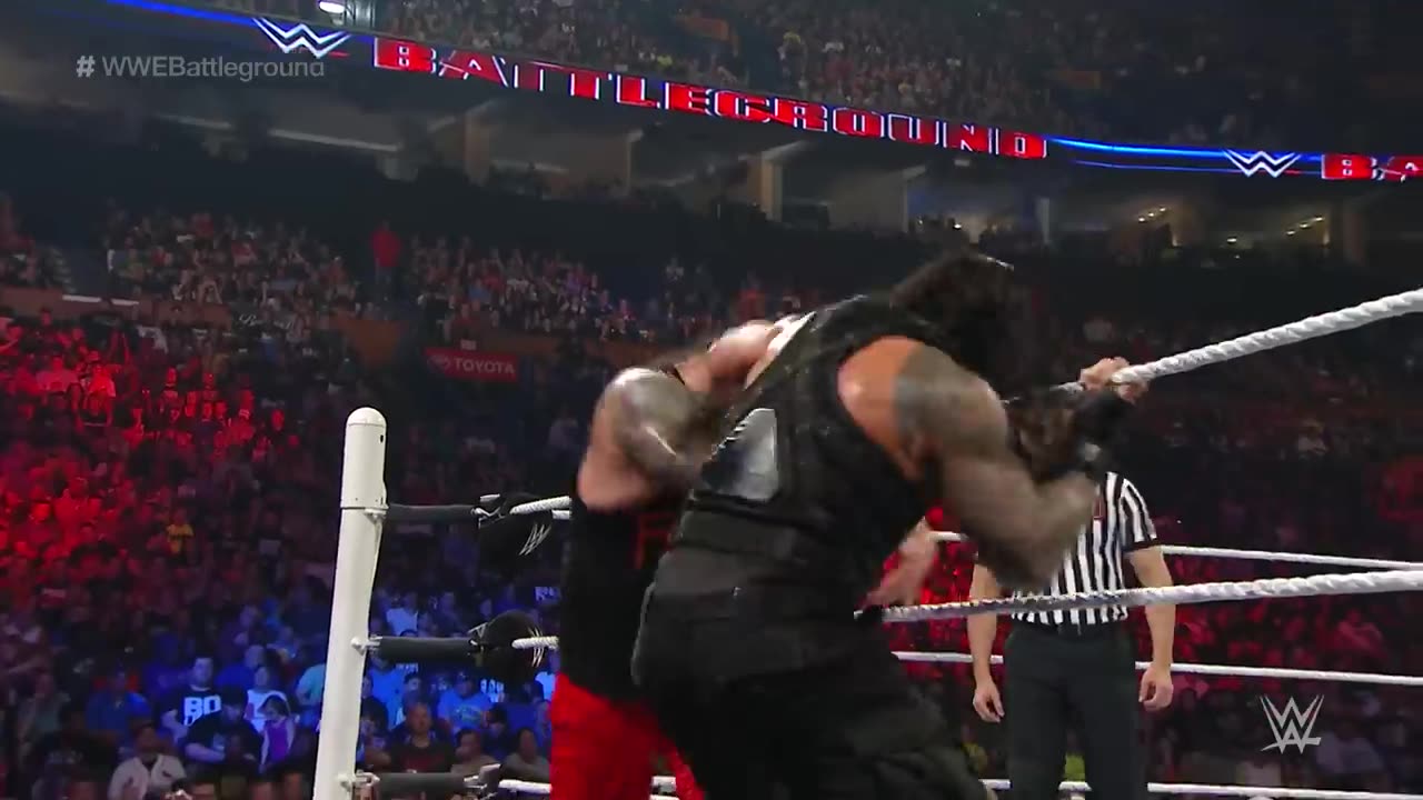 FULL MATCH Roman Reigns vs. Bray Wyatt: WWE Battleground 2015 .