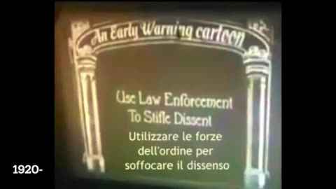 Cartone animato del 1920, ma molto attuale!