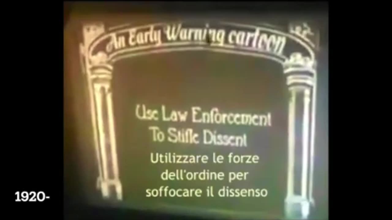 Cartone animato del 1920, ma molto attuale!