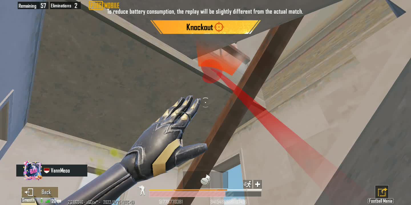 Potato User Phone While Pushing Enemy