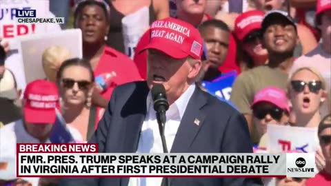 Trump- 'Joe Biden is grossly incompetent' ABC News