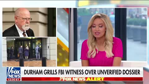 Durham grills FBI witness over unverified dossier