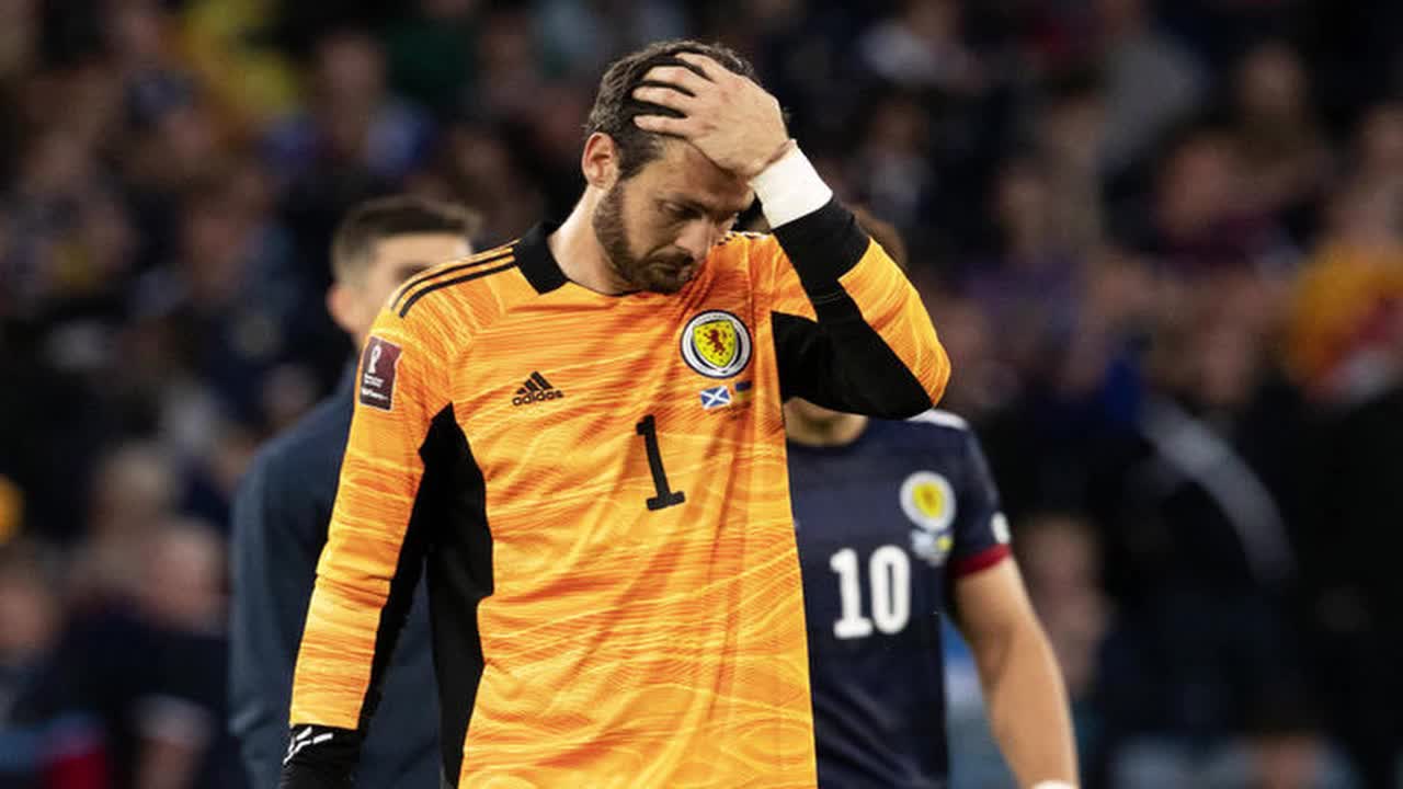 Scotland goalkeeper - about 1: 3 with Ukraine: We are very disappointed.