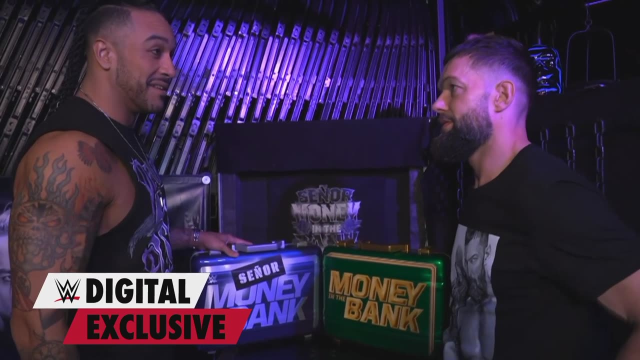Damian Priest puts his Money in the Bank contract in his new briefcase: Raw exclusive, Sept. 4, 2023