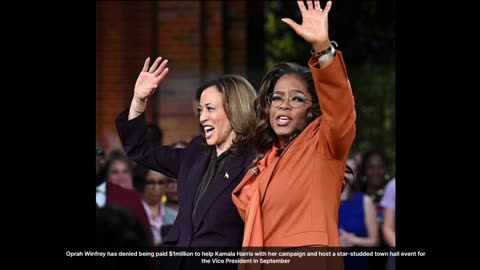 Oprah Winfrey breaks silence on 'being paid $1MILLION to support Kamala Harris' failed campaign
