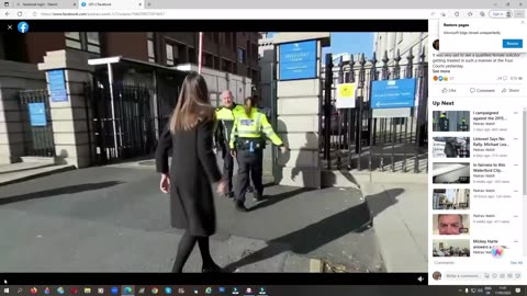 Human Rights Litigants-the Burkes are violently ejected from the courts 9-03-23