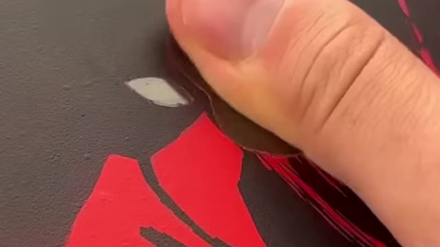 I turned his MacBook into a Batman Comic-book!