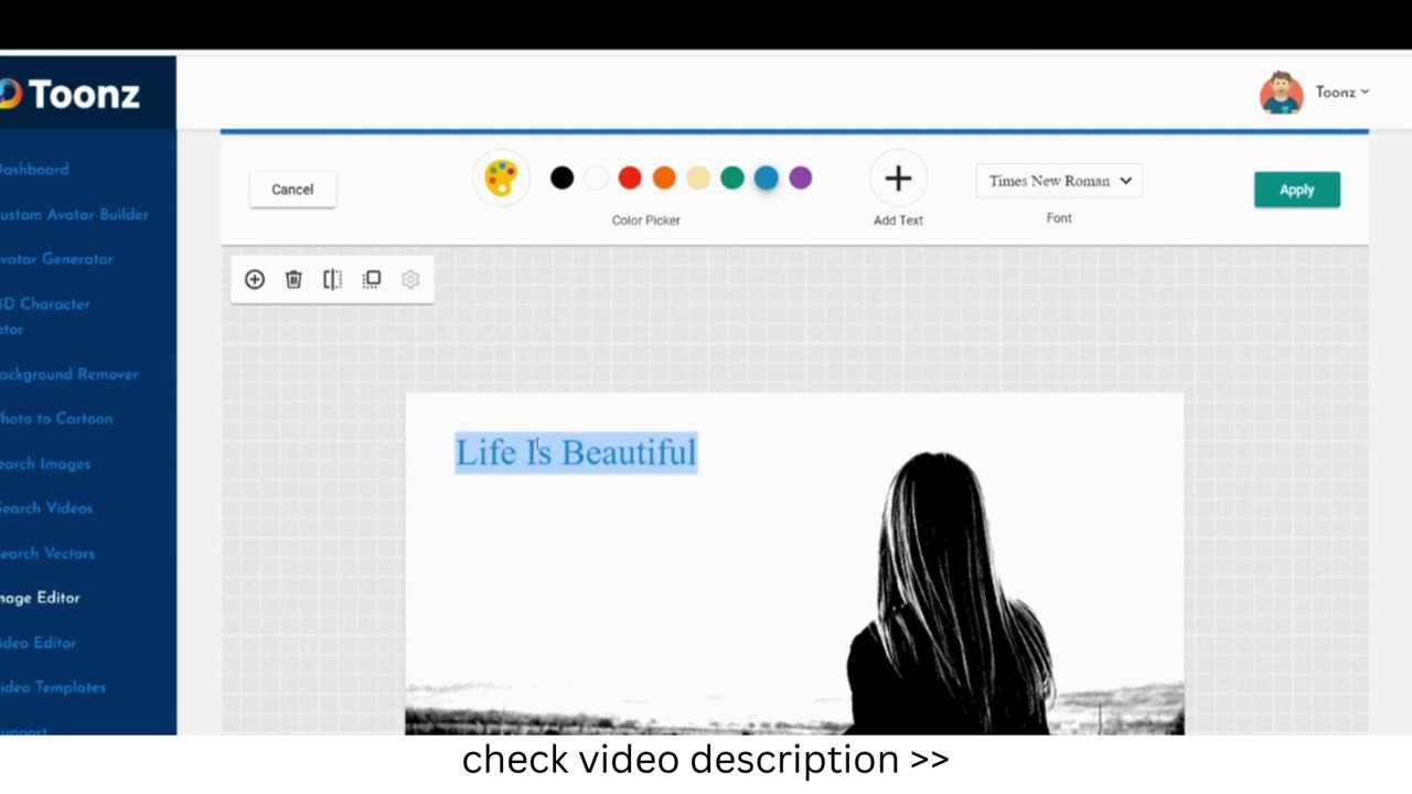 AI-Based 3D Cartoon Character (demo). How its work