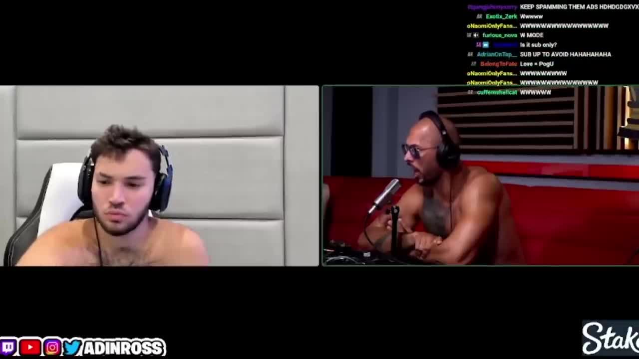Andrew Tate's LEGENDARY Motivational Speech To Adin Ross