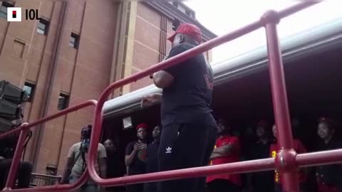 EFF picket at DACS