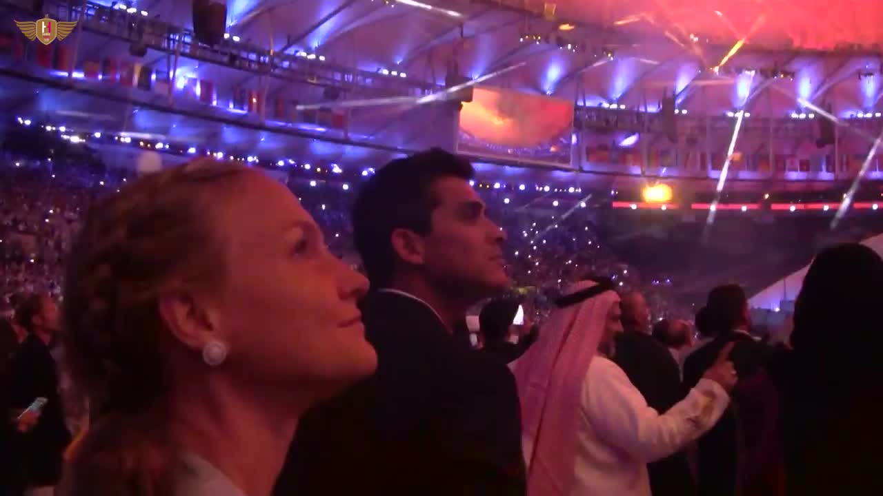 Eröffnungsfeier der Olympischen Spiele 2016 in Rio