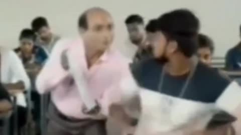 Teacher and student funny video