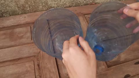 The secret from eggs and bananas to grow eggplants hanging upside down