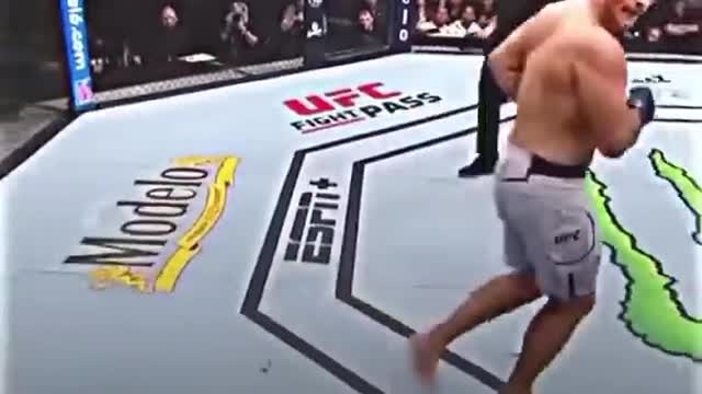 The Greatest fake Knockdown UFC history 🔥