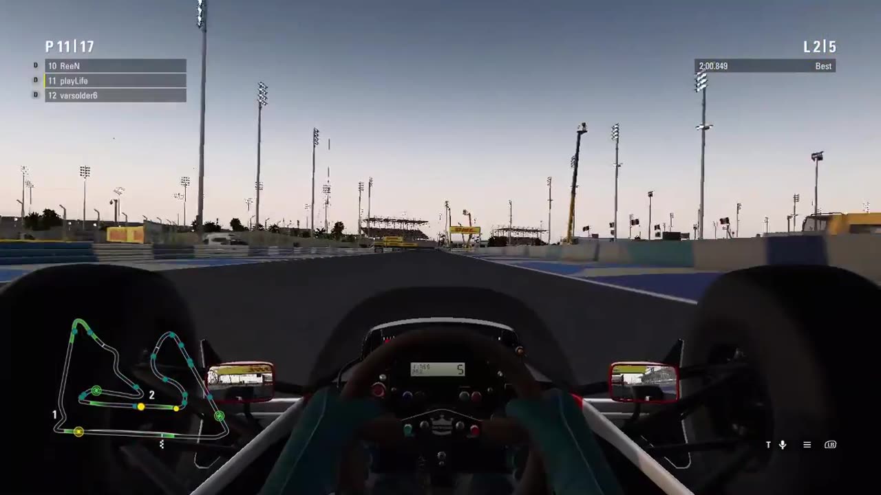 F1 2017 Online - McLaren mp4/4 vs Williams fw14b