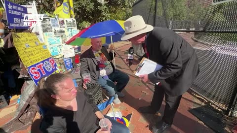 Far-left activist says he's voting Harris to fix the border & stop climate change