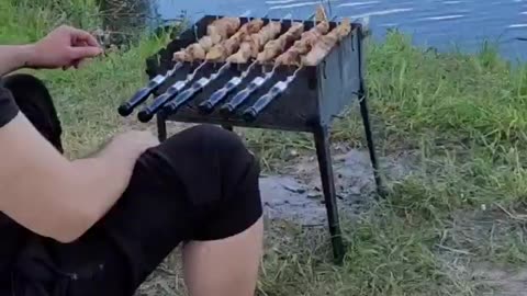 ENJOYING BBQ in Sumy, Ukraine
