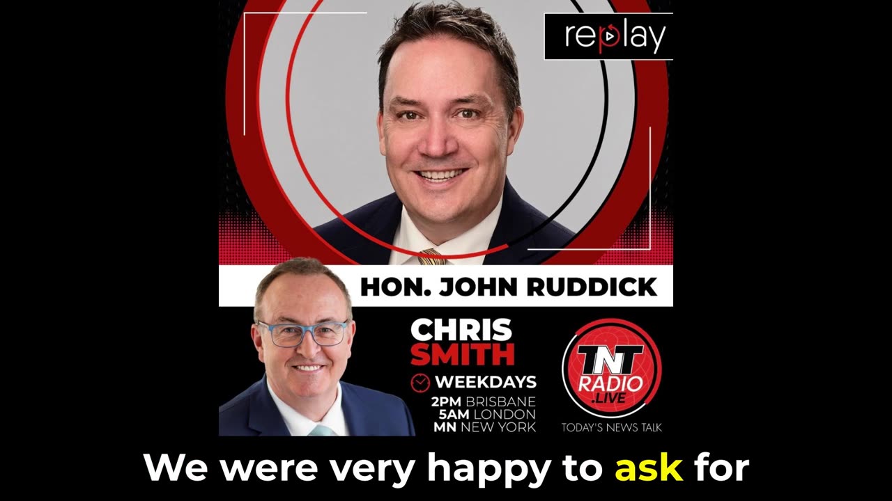 John Ruddick Discussing the No Rallies Happening 23 September 2023