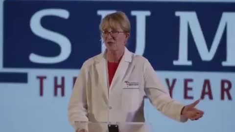 Dr. Lee Merritt, at America’s Frontline Doctors Summit Anniversary event