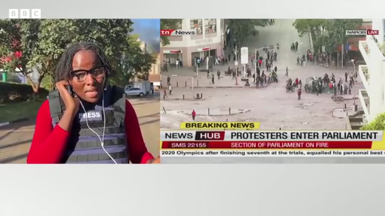 Several shot dead during protests in Kenyan capital of Nairobi - BBC News
