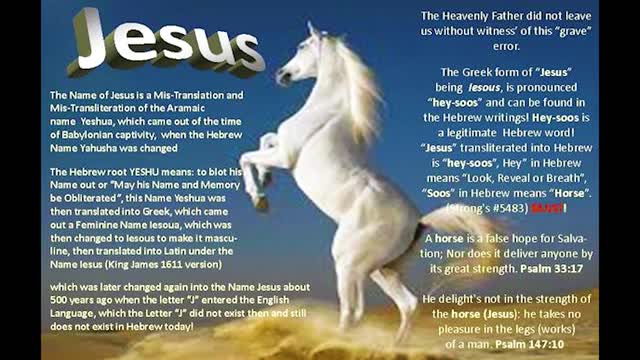 Jesus H. Christ was a Horse - Get Yoked