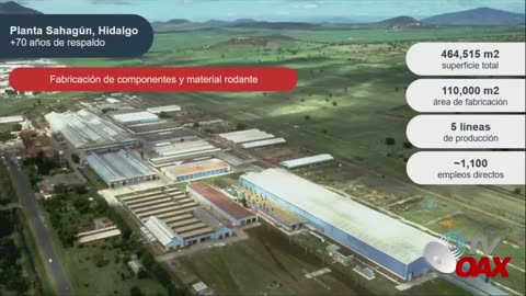 En este taller de alta tecnologia construyen el Tren Maya, es el mas grande de America y del Mundo.